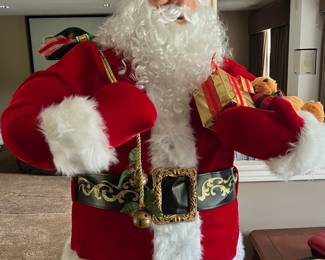 Life Size Santa Decoration