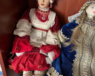 Bisque/Ceramic Russian Alexandra "Doll Arina"