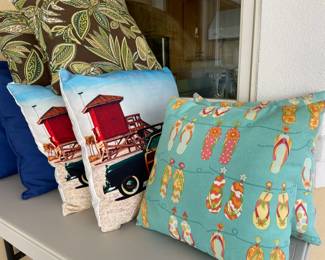 Assortment of Throw Pillows