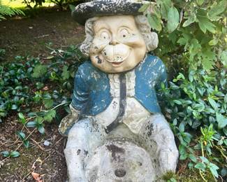 Concrete Leprechaun Statue