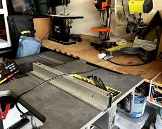 A peek at some of the power tools