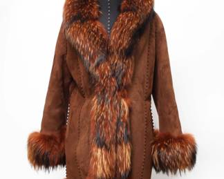 Neiman Marcus Suede and Fur