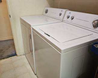 Washer and dryer