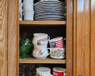 Assorted mugs and holiday dishes
Recipe Mugs Sold