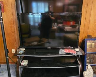 Flat screen tv and stand
TV is sold