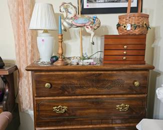 Dresser and home decor