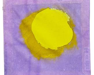 Signed Paul Reed Abstract Mixed Media on Canvas