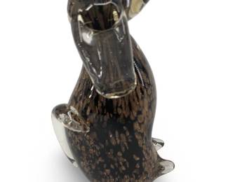 Marvelous Hand Blown Art Glass Dog