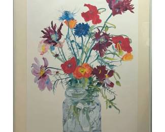 Signed Jean Swan Gordon Poppies Print