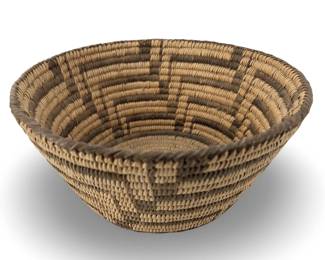 Geometric Step Design Pima Bowl Basket