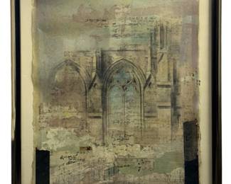 Don Farnsworth “Cathedral Series" Lithograph