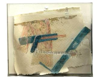 Signed Sue Rifenberick “Kimono Series II" Collage