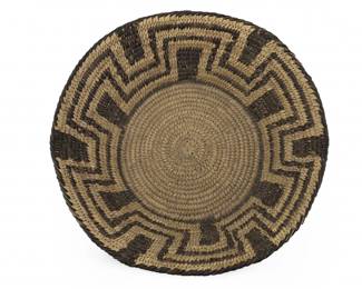 Handmade Large Papago Bowl Basket
