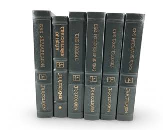 (6) J.R.R. Tolkien Easton Press Hardcover Books