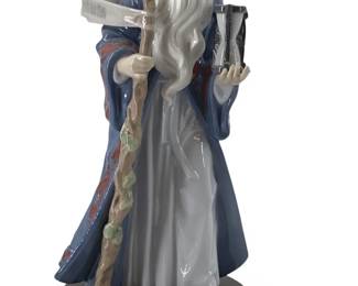Delightful Lladro “Father Time” Porcelain Figure