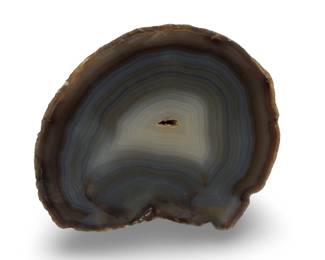 Cut Agate Slab Rock