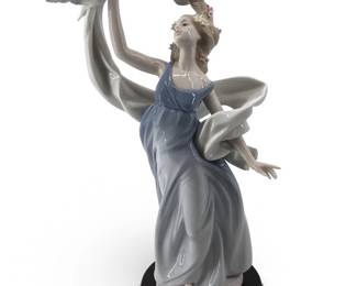 Wonderful Lladro New Horizons Porcelain Figurine