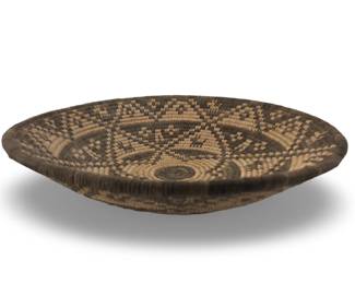 Apache Animal & Geometric Design Basket