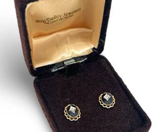 14k Kay/DeRoy Jewelers Diamond Earrings