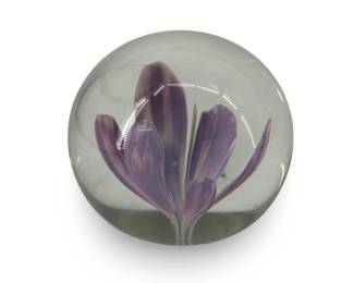 Vintage Handmade Perthshire, Scotland Paperweight