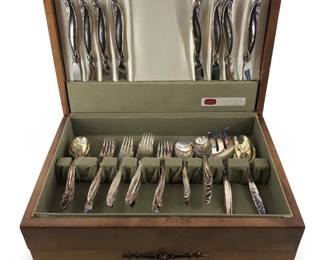 1847 Rogers Bros. Silver Plate Silverware Set