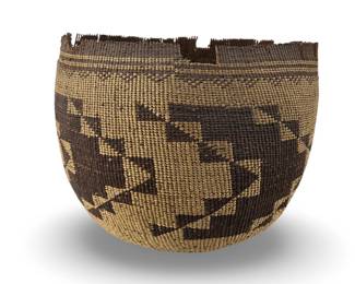 Handmade Yurok/Karuk Bowl Basket