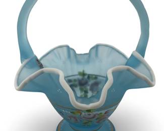 Signed Fenton Charleston Collection Art Glass