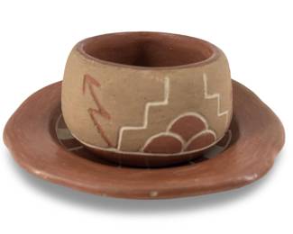 (2pc) Native American San Juan Pottery