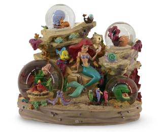 Disney The Little Mermaid Snow Globe Music Box