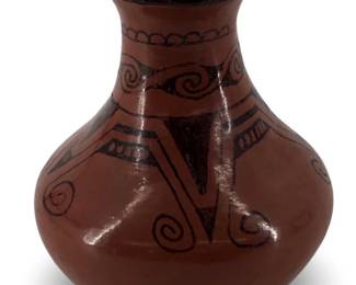 Hand Painted Maricopa Pottery Jar