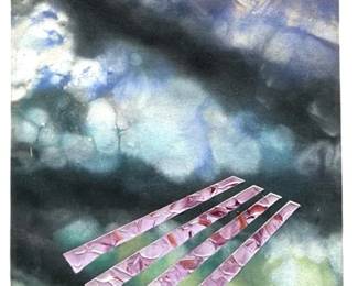 Signed Paul Reed Mixed Media on Canvas