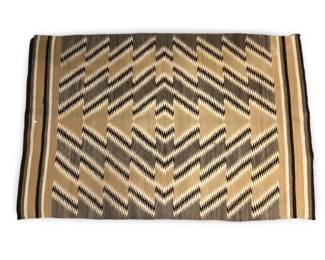 Vintage Navajo Eye Dazzler Rug