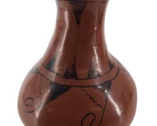 Native American Vintage Maricopa Pottery Jar