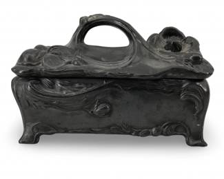 JB Signifies Art Nouveau Jewelry/Trinket Box