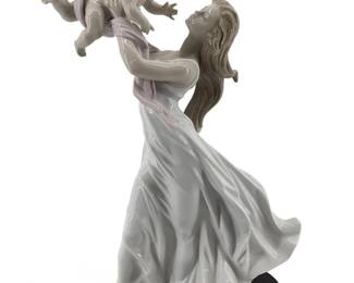 Delightful Lladro “My Little Sweetie” Porcelain