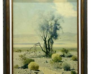 Vintage Swinnerton “The Ironwood Tree" Giclee