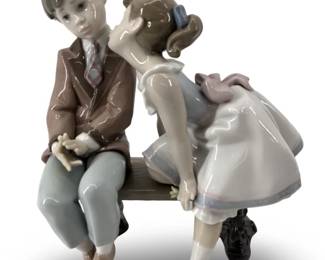 Lladro “Ten And Growing “ Porcelain Figurine