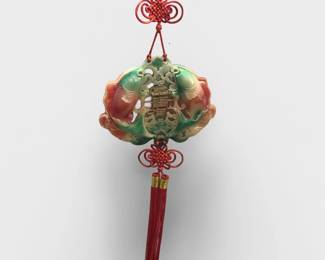 Oriental Resin Koi Fish Wall Hanging