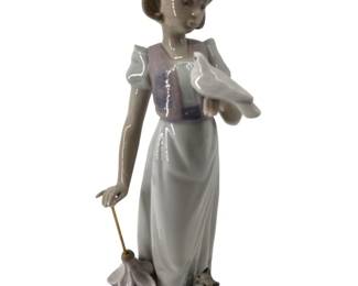 Lladro “Summer Stroll” Porcelain Figurine
