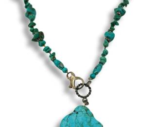 Sterling Silver & Turquoise Necklace