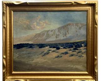 Signed Ralph Lytle Landscape Oil on Canvas