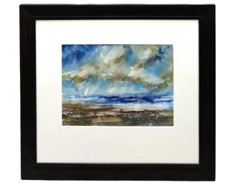 Signed Neville Woodbury Alcalante Watercolor