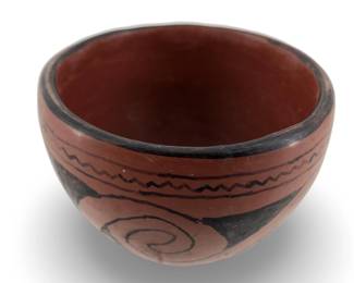 Hand Painted Maricopa Pottery Bowl