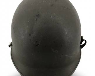Original Korean War Era Metal Helmet W/Liner