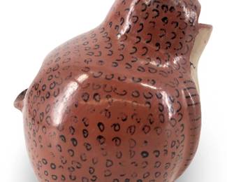 Maricopa Zoomorphic Frog Pottery Vessel