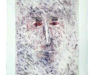 Signed Arthur Secunda “Apparition" Lithograph