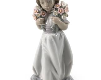 Lladro “Spring Bouquet” Porcelain Figurine