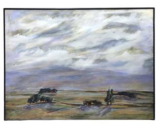 Signed S. MacDiarmid "Culapan" Acrylic on Paper