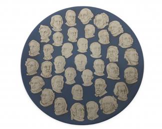 Wedgwood 1776-1976 Porcelain Presidents Plate