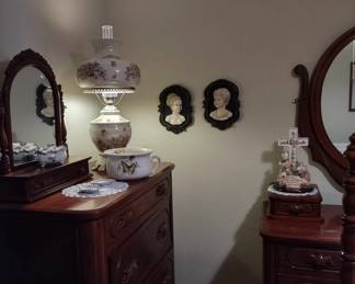 Davis Cabinet Company - Lillian Russell Collection original cherrywood